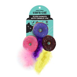 Cara Cat Plush Donuts 3pk Toy