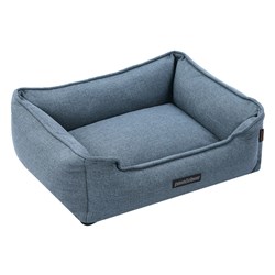 Pia Walled Pet Bed Med Denim