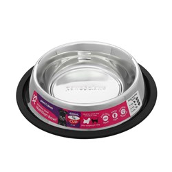 Stainless Steel Pet Bowl Black