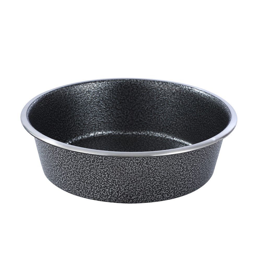 S/Steel Pet Bowl Speckled