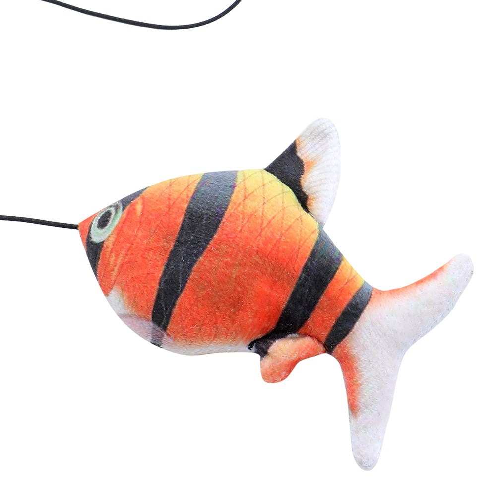 Fish Plush Cat Dangler
