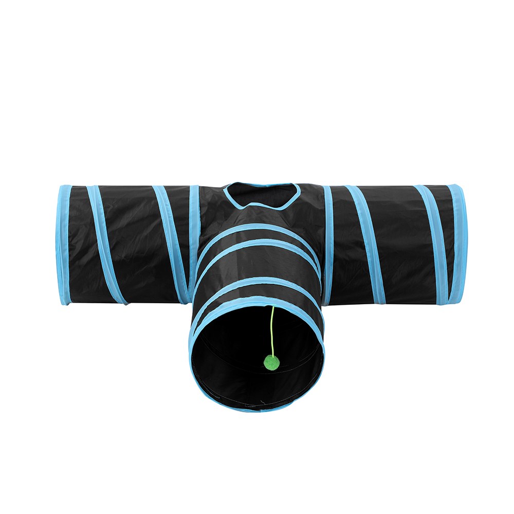 Cat Tri-Tunnel + Toys