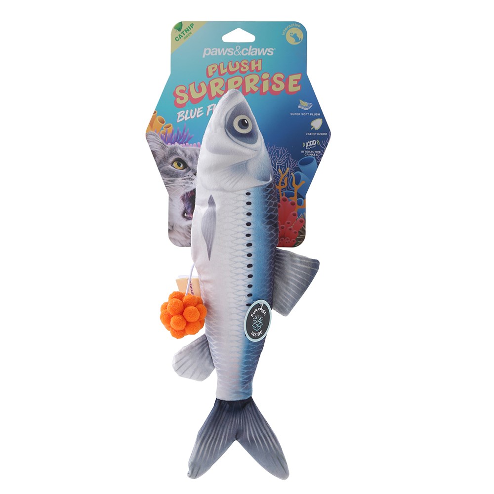 Plush Fish Surprise Toy
