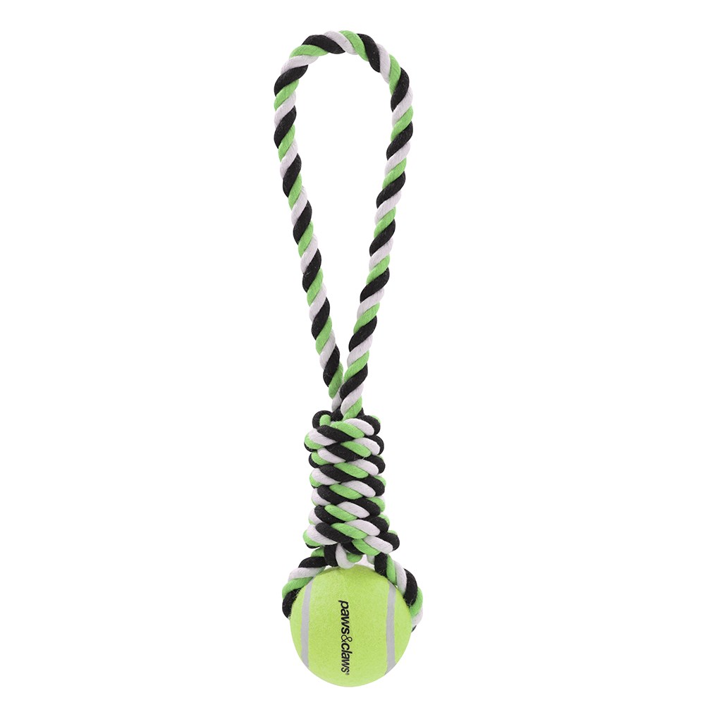 Rope Tugger + Tennis Ball
