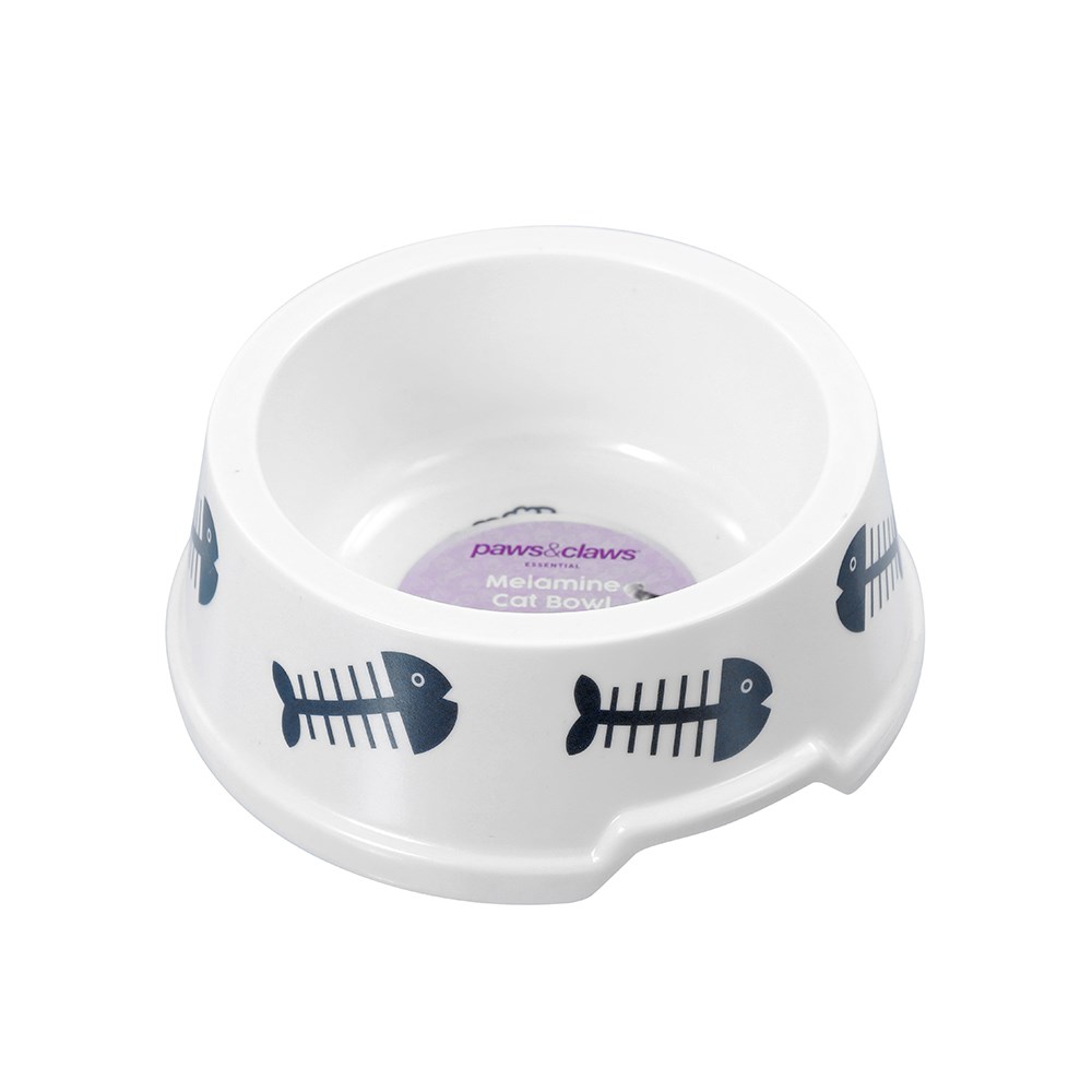 Printed Melamine Cat Bowl
