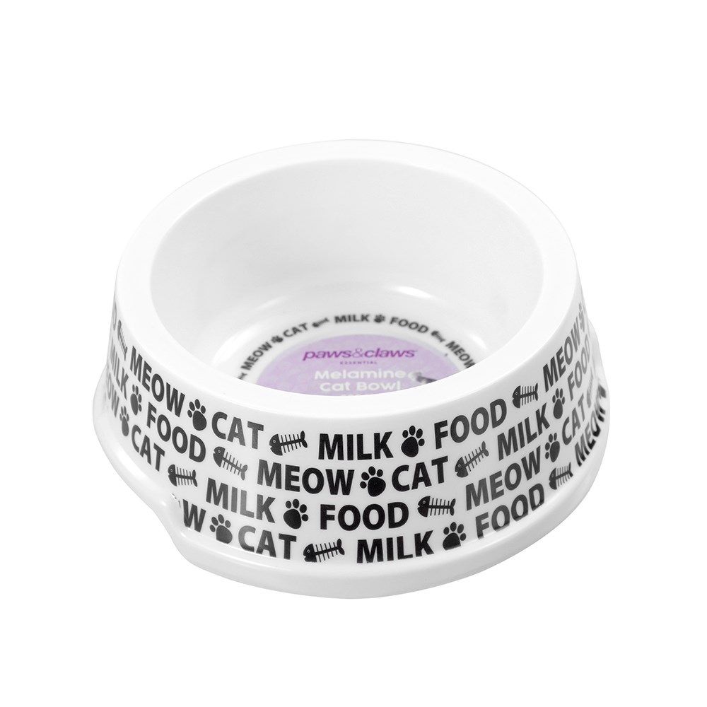 Printed Melamine Cat Bowl