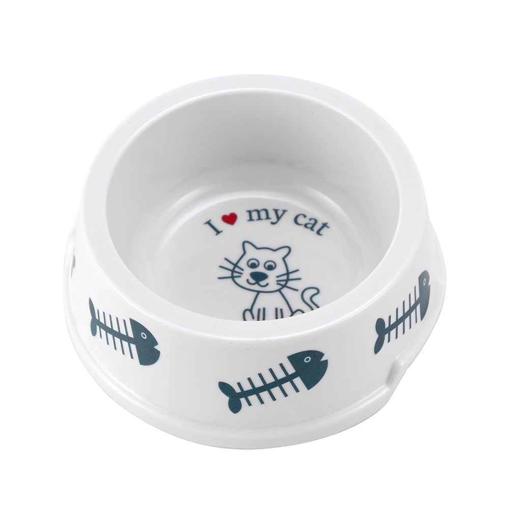 Printed Melamine Cat Bowl