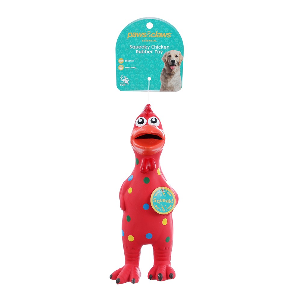 Squeaky Chicken Rubber Latex