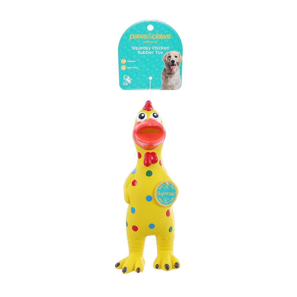 Squeaky Chicken Rubber Latex