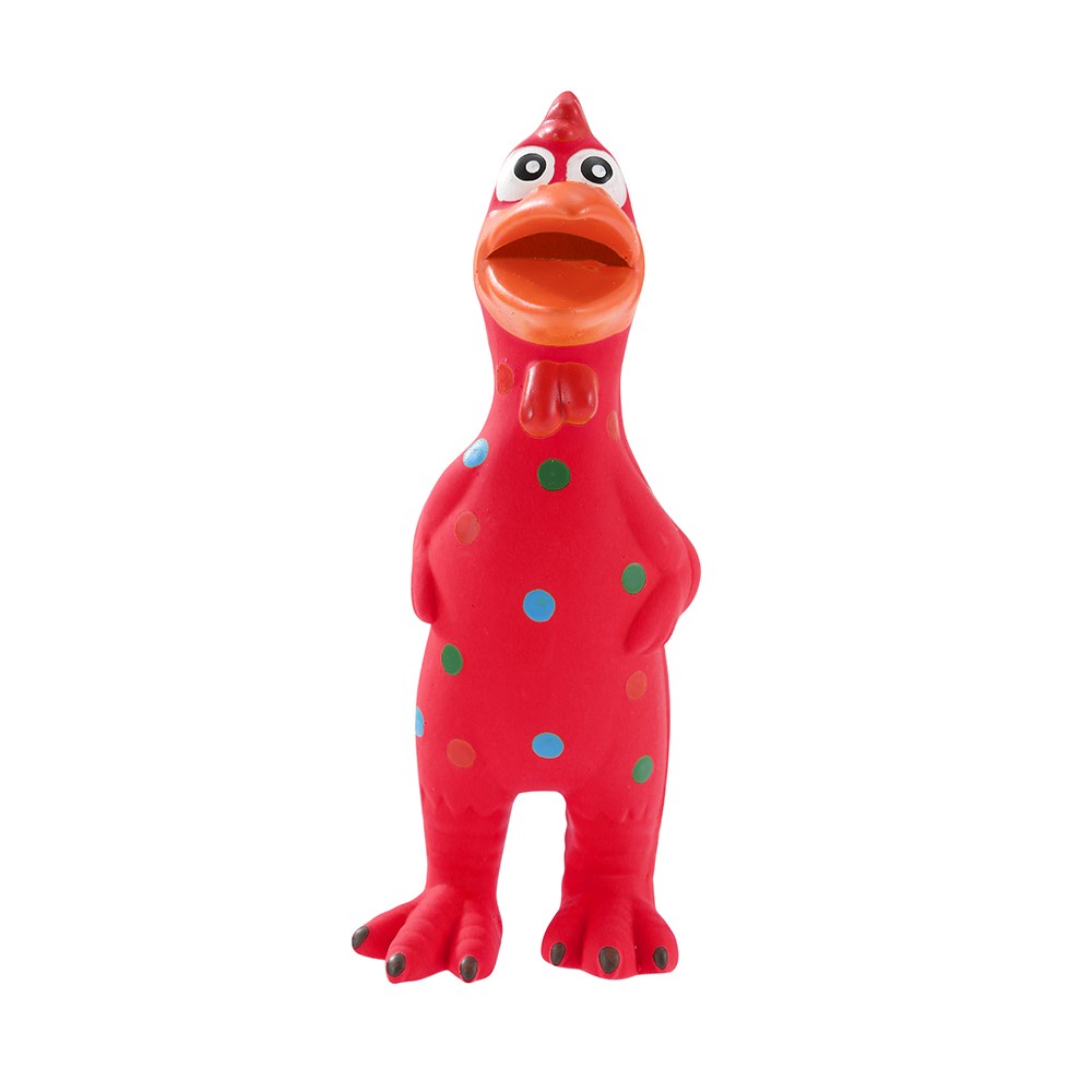 Squeaky Chicken Rubber Latex