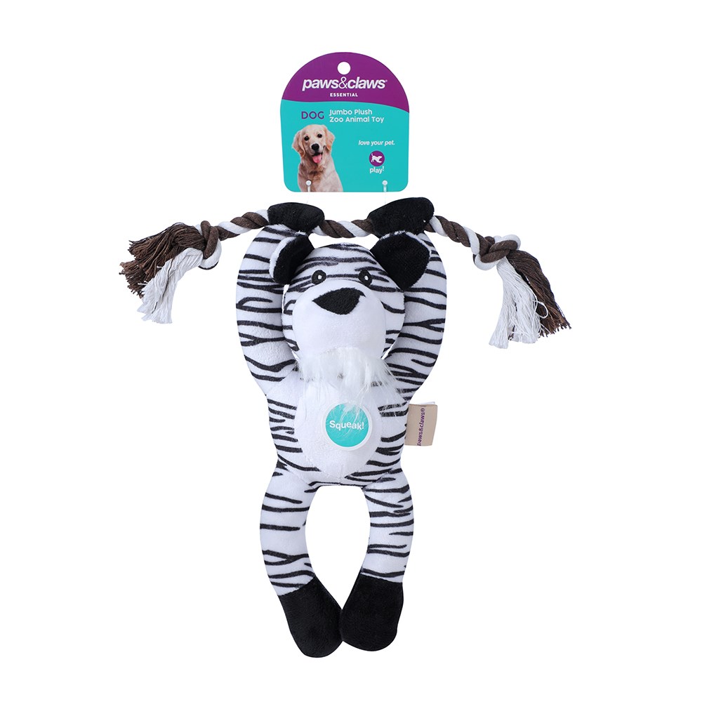 Jumbo Plush Zoo Animal
