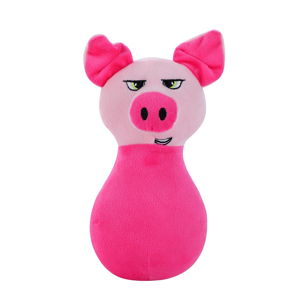 Plush Squeaky Animal Head