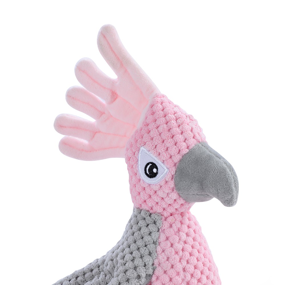 Cockatoo Plush Toy Pink
