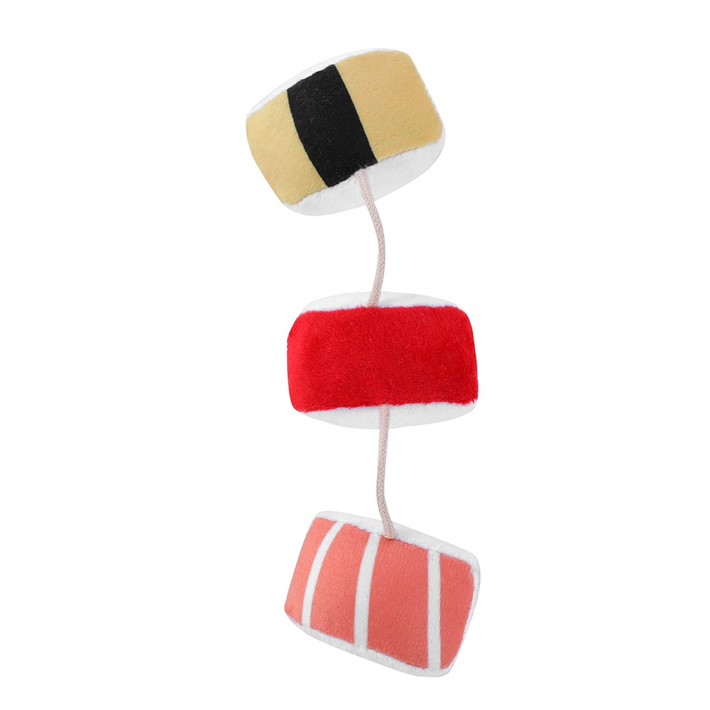 Plush Sushi Teaser Cat Toy
