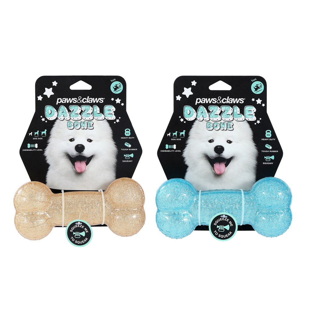 Dazzle Bone Tpr Chew Toy