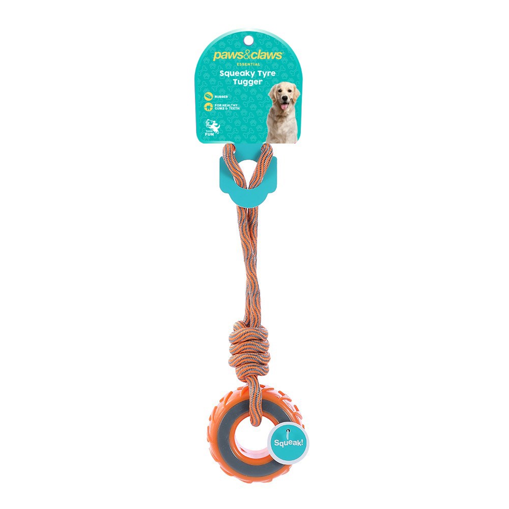 Squeaky Dual Colour Tyre
