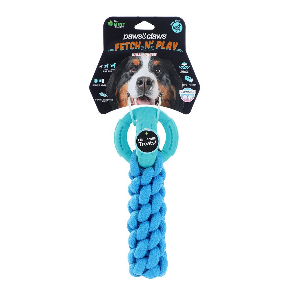 Fetch N' Play Ball + Rope