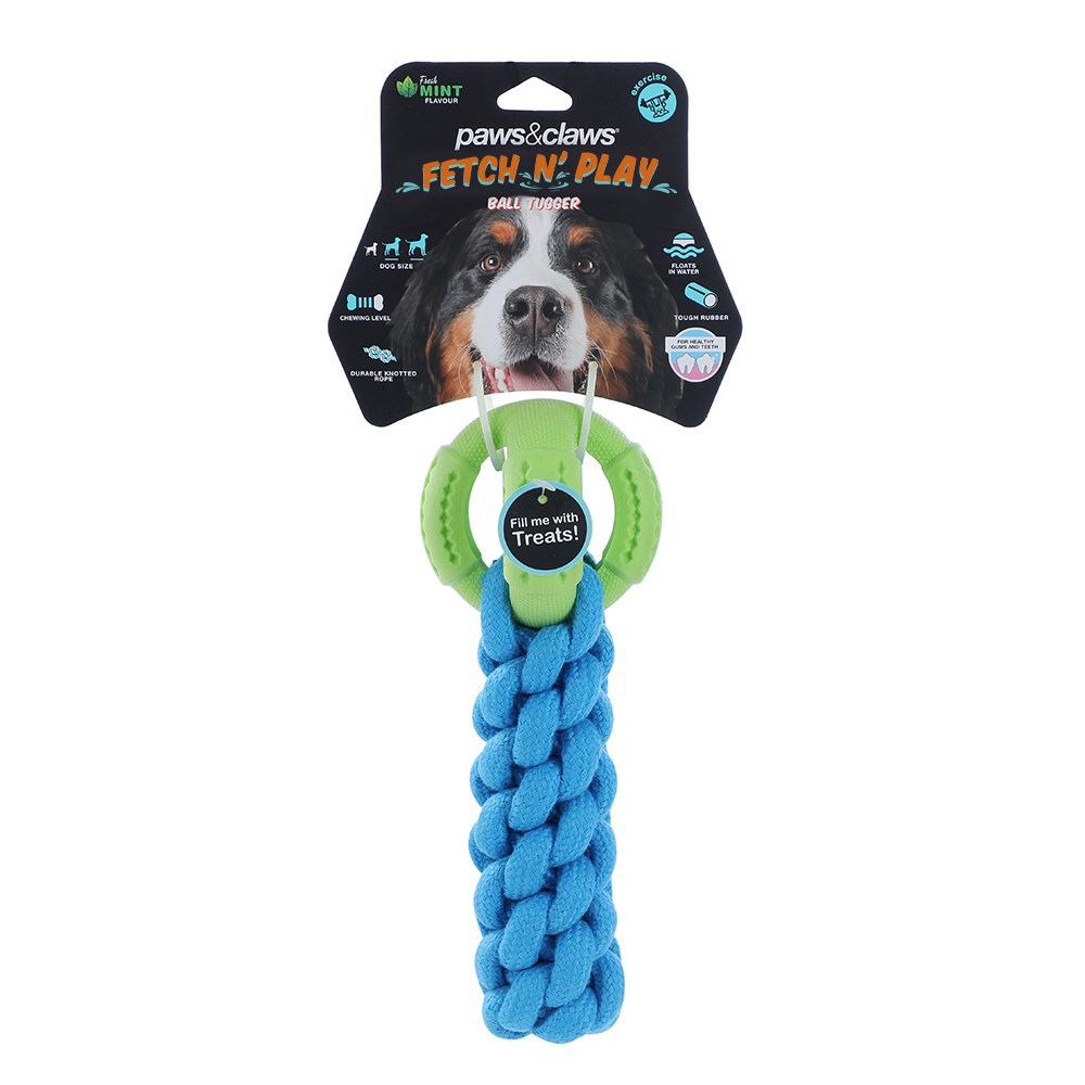 Fetch N' Play Ball + Rope