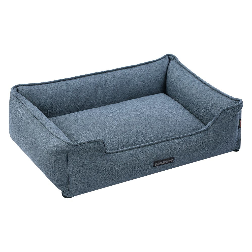 Pia Walled Pet Bed Lge Denim