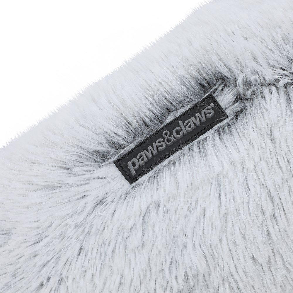 Calming Plush Lounger Silver