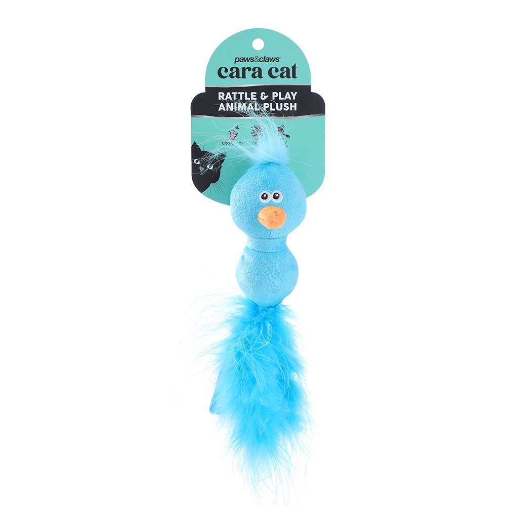 Cara Cat Rattle Belly Plush