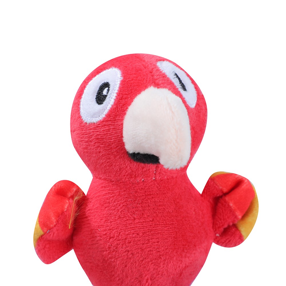 Cara Cat Plush Bird Rattle