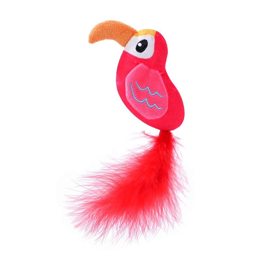 Cara Cat Plush Bird