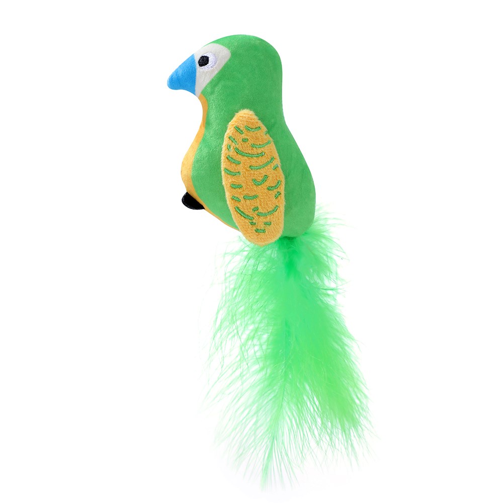 Cara Cat Plush Bird