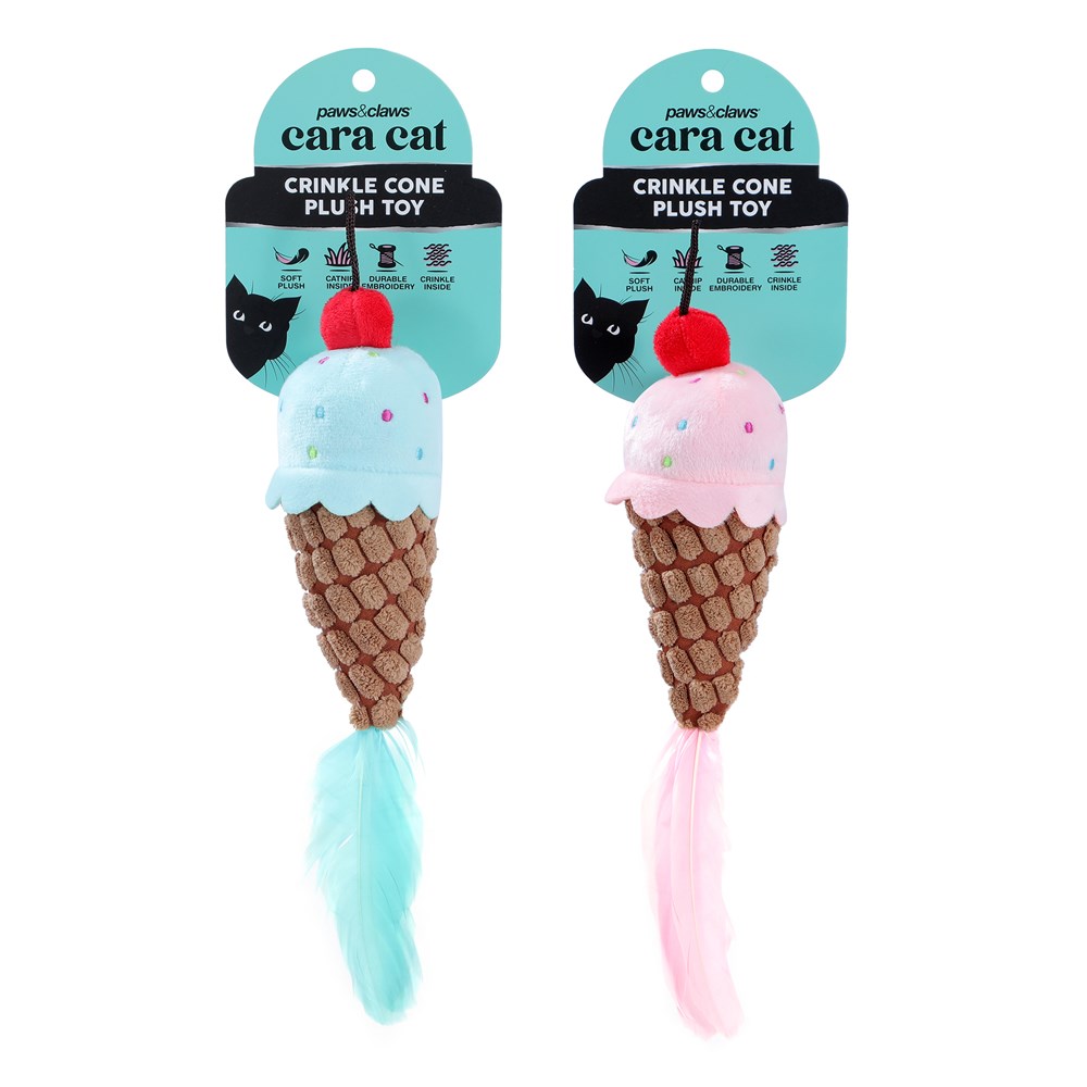 Cara Cat Icecream Cone Plush