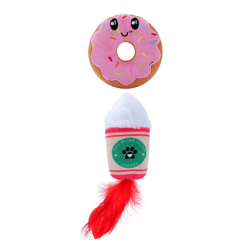 Cara Cat Coffee + Donut 2pk