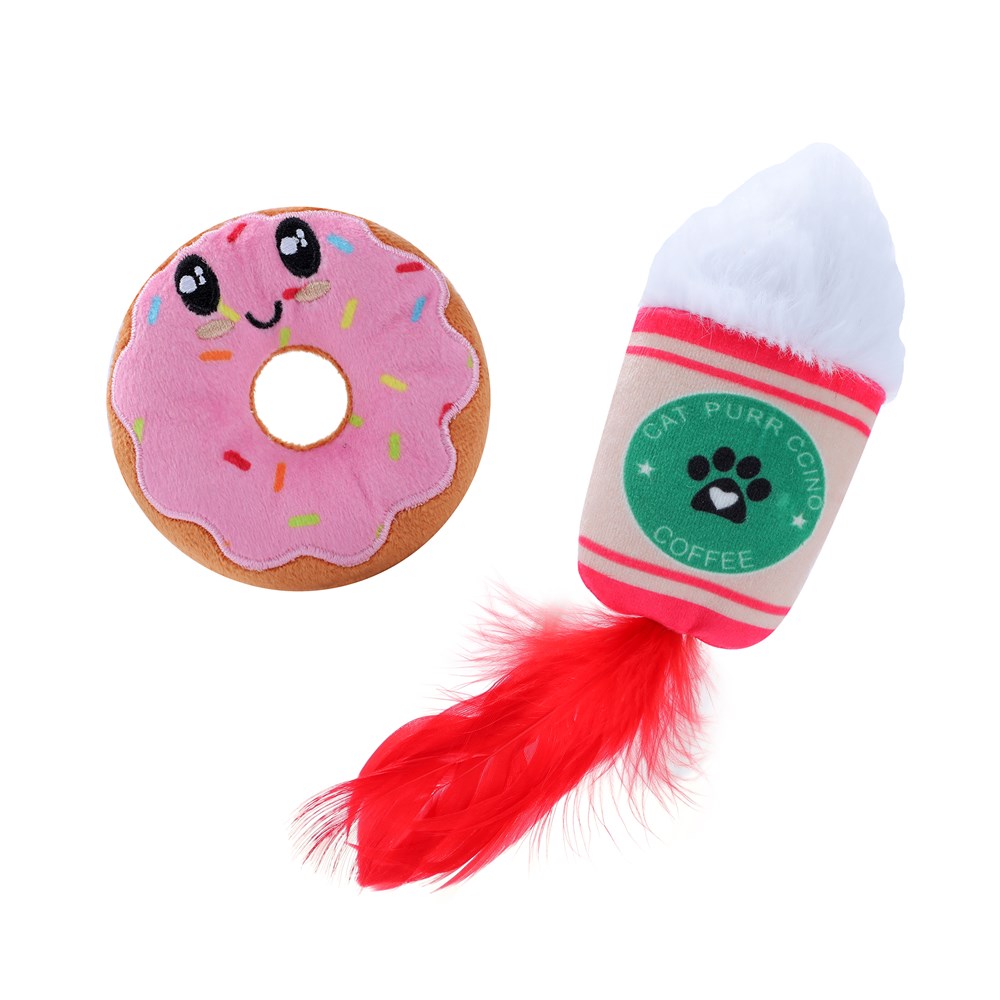 Cara Cat Coffee + Donut 2pk