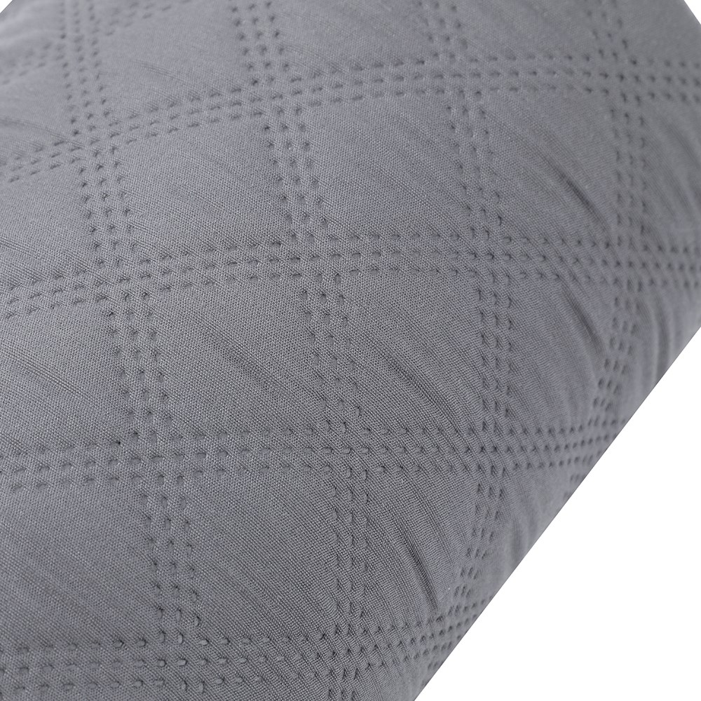 Quilted Pet Blanket Grey