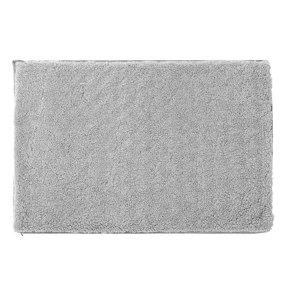 Orthopedic Pet Bed Grey Suede
