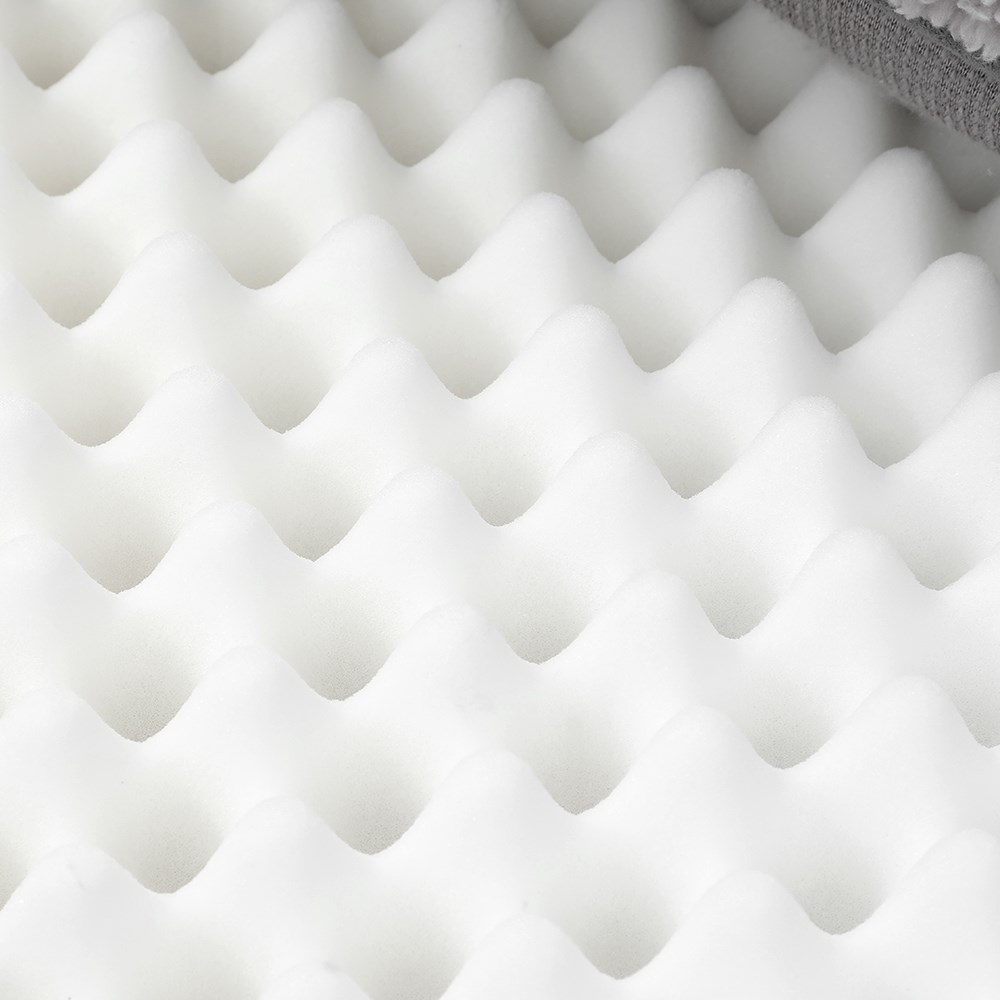 Orthopedic Pet Bed Grey Suede