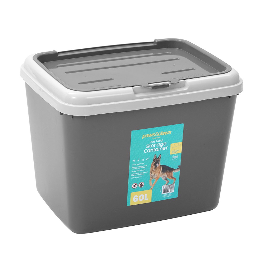 Pet Dry Food Storer 60l