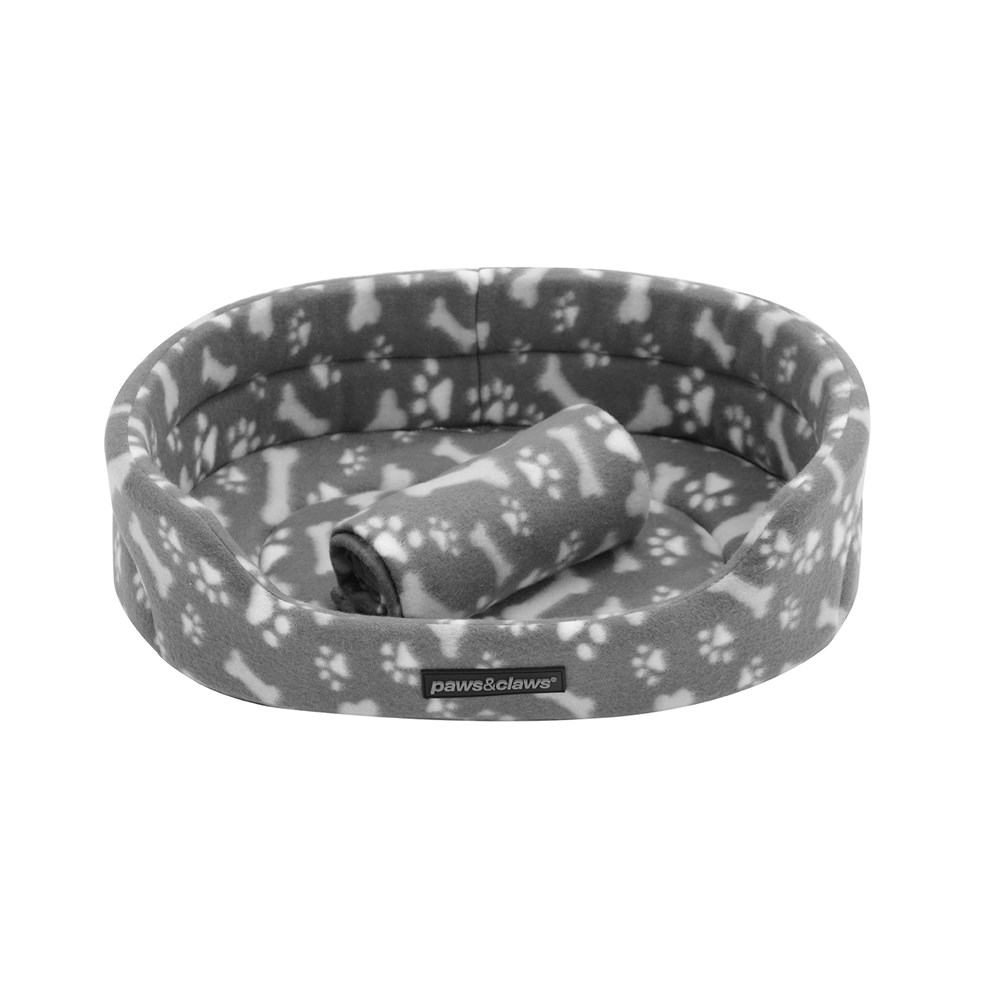 Pet Bed & Blanket 10pc Set