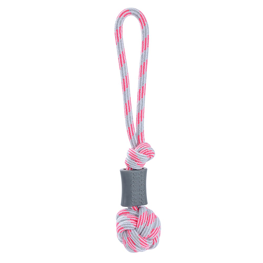 Neon Tug-Of-War Knotted Ball
