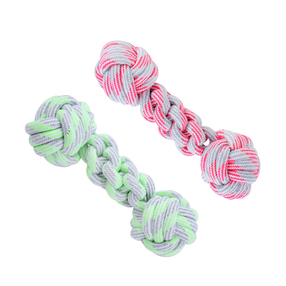Neon Tug-Of-War Dumbell Tugger