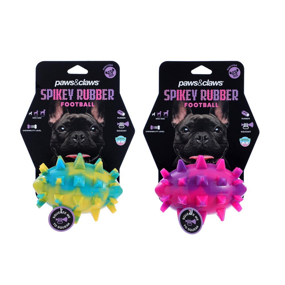 Spikey Tpr Football 2 Asstd
