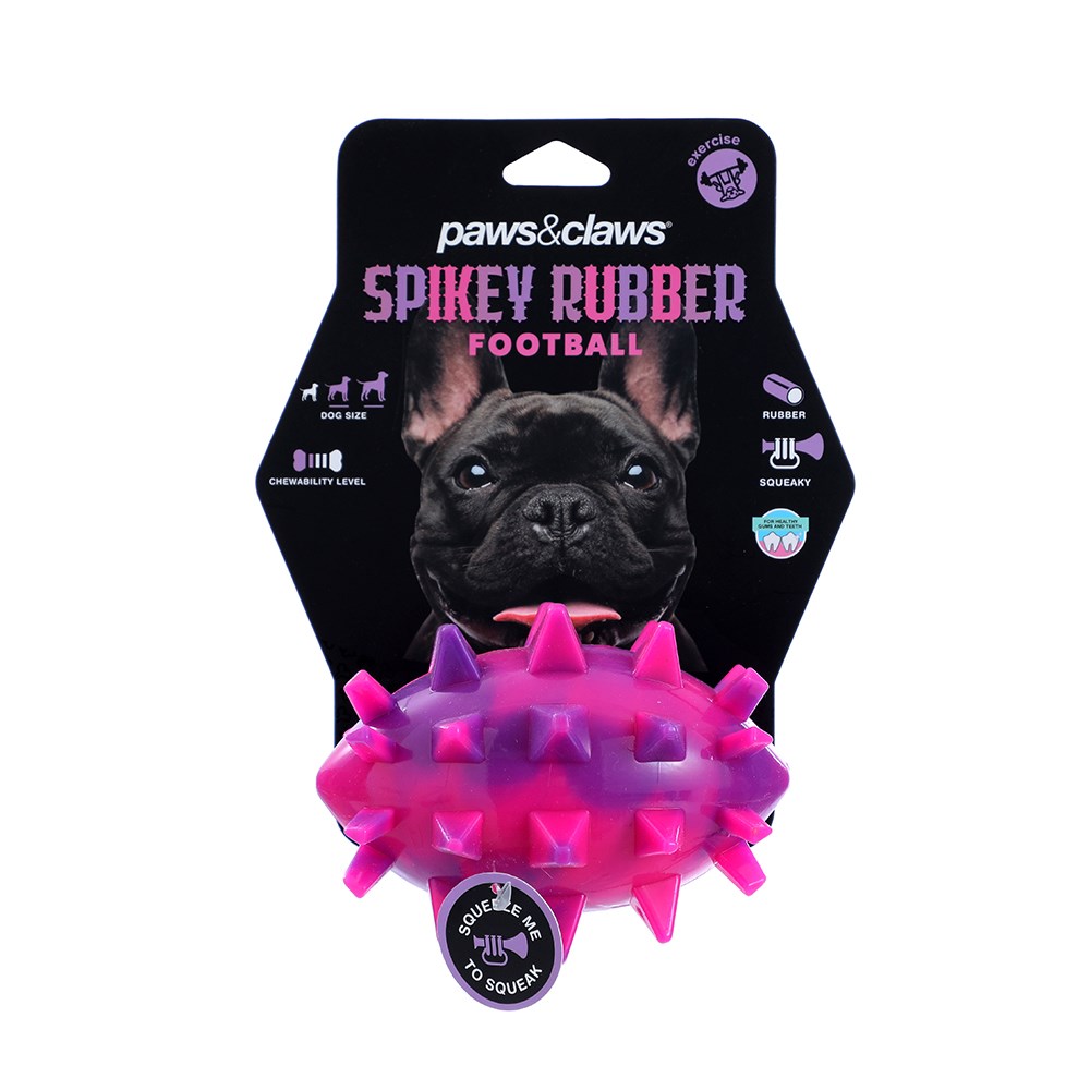 Spikey Tpr Football 2 Asstd