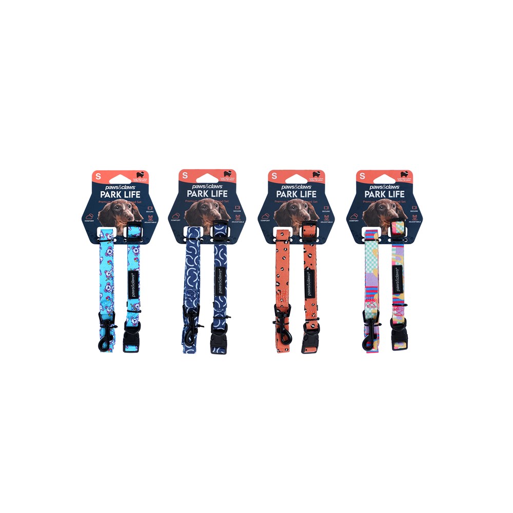 Park Life 2 Collar + Lead Set
