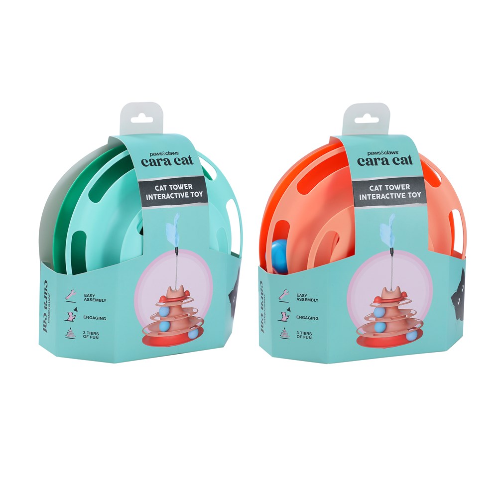 Cat Tower Interactive Toy