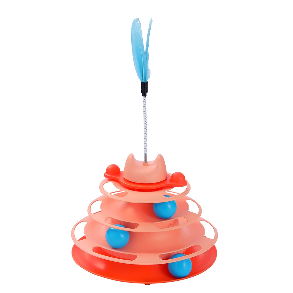 Cat Tower Interactive Toy