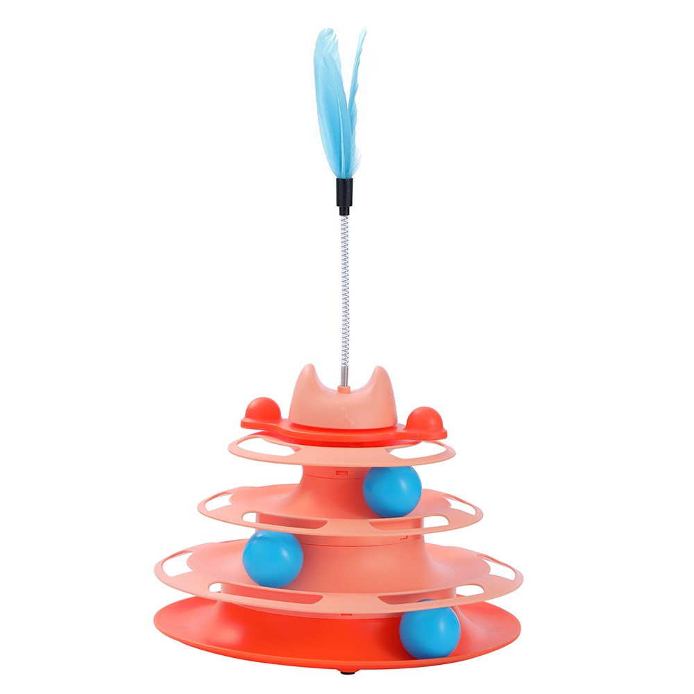 Cat Tower Interactive Toy
