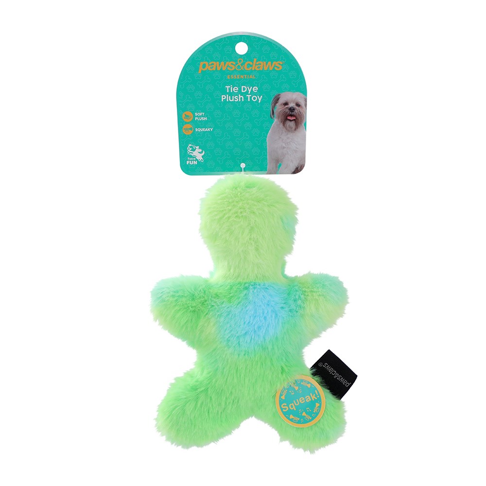 Tie Dye Plush Man & Bone