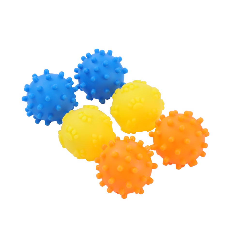 Vinyl Ball Asstd 6 Pack
