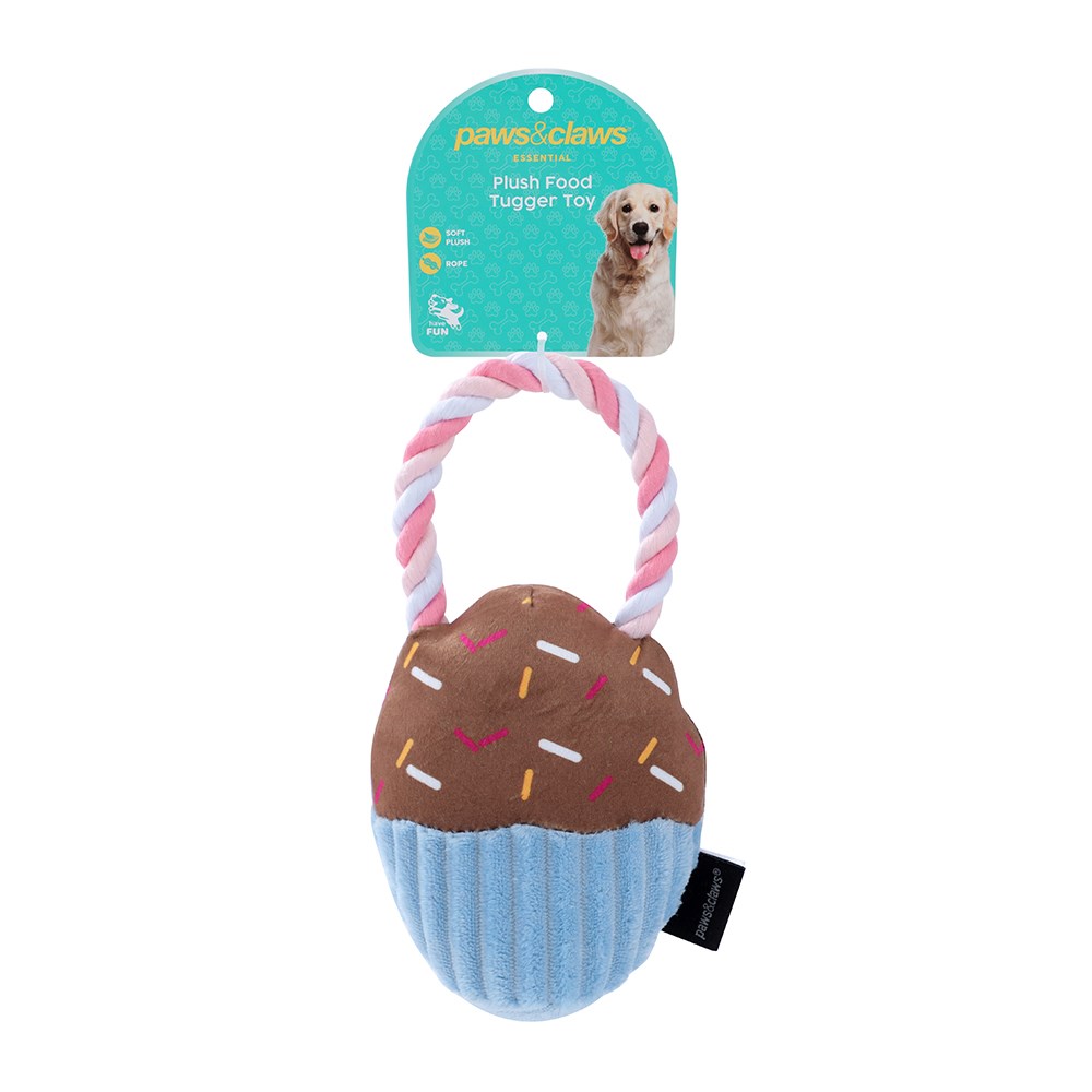 Plush Food Tugger Toy
