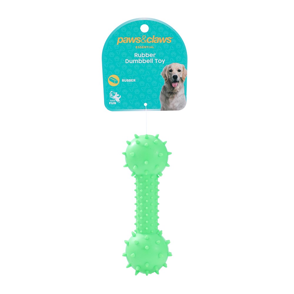 Tpr Dumbell Pet Toy 14.5x5cm