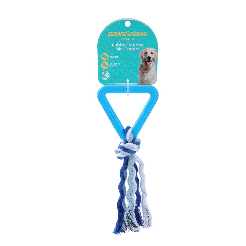 Triangle Tpr + Rope Toy