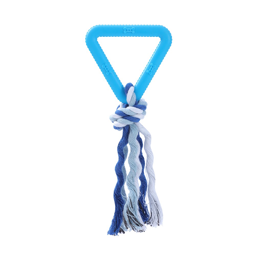 Triangle Tpr + Rope Toy